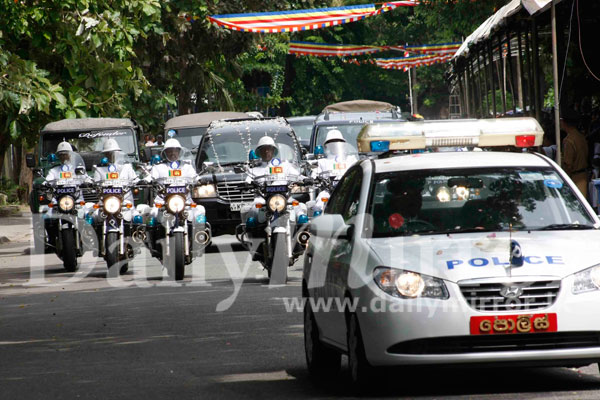 Sacred relics in Colombo