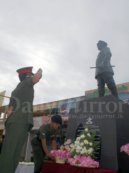 War hero commemorated