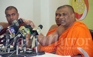 Bodu Bala Sena’s news conference