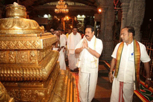 Video:MR at Tirupati