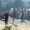 Police tear gas at protestors in Pettah