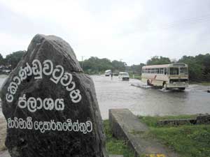 Several provinces under water