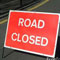 Roads closed due to protest march