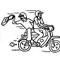 Two on a motorcycle snatch Rs.5 Mn