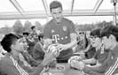 Lankan players experience memorable moments at Allianz Junior Football Camp