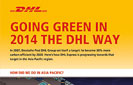 DHL records double-digit CO2 efficiency improvement in Asia Pacific in 2014 