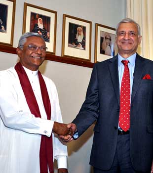 Sharma meets Parliament Speaker  