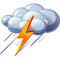 Watch out for thunder showers