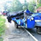 3 killed in bus, three-wheeler accident