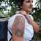 Tattooed British tourist to leave today