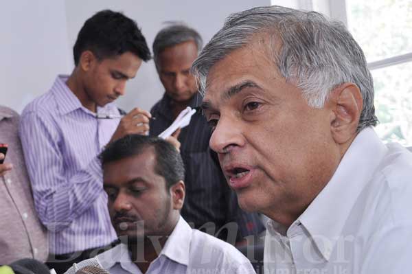 Ranil meets TU leaders 