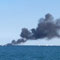 Five rescued from fire gutted boat