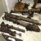 A cache of buried weapons discovered