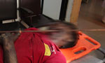 Narrow escape for man after Iron rod pierces head
