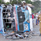 Bus hits three students on pedestrian crossing