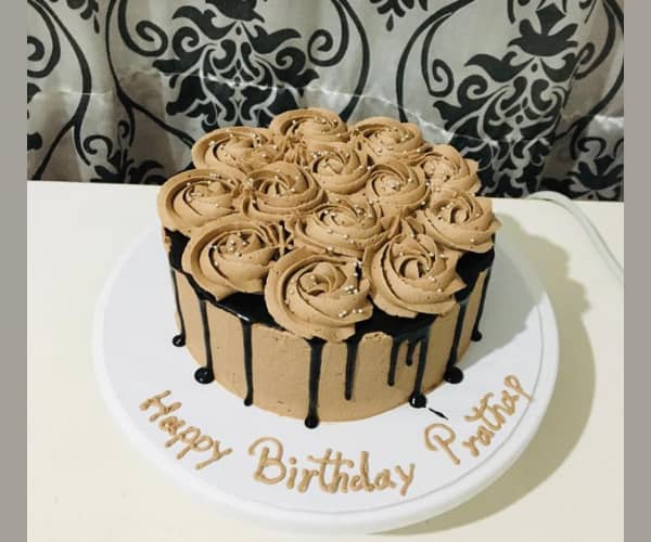 Stay Happy Chocolate Cake, 24x7 Home delivery of Cake in RANA PRATAP BAGH,  Delhi
