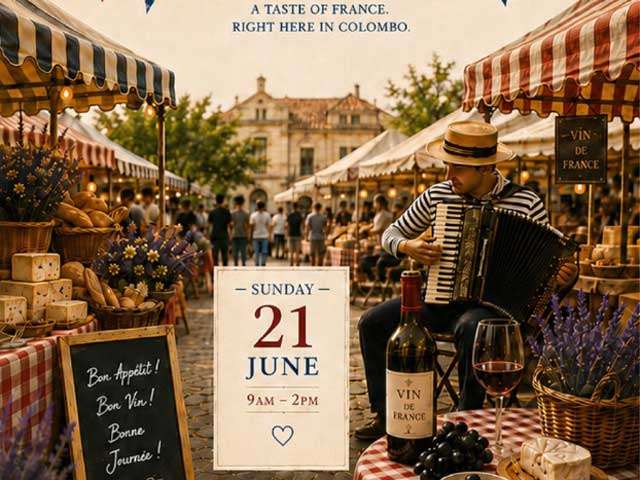 A Taste of France Comes to Colombo: Discover the French Market at La Maison de Colombo
