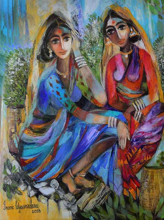 Brushstrokes of Heritage Take a Chill Pill: Iromie Wijewardena