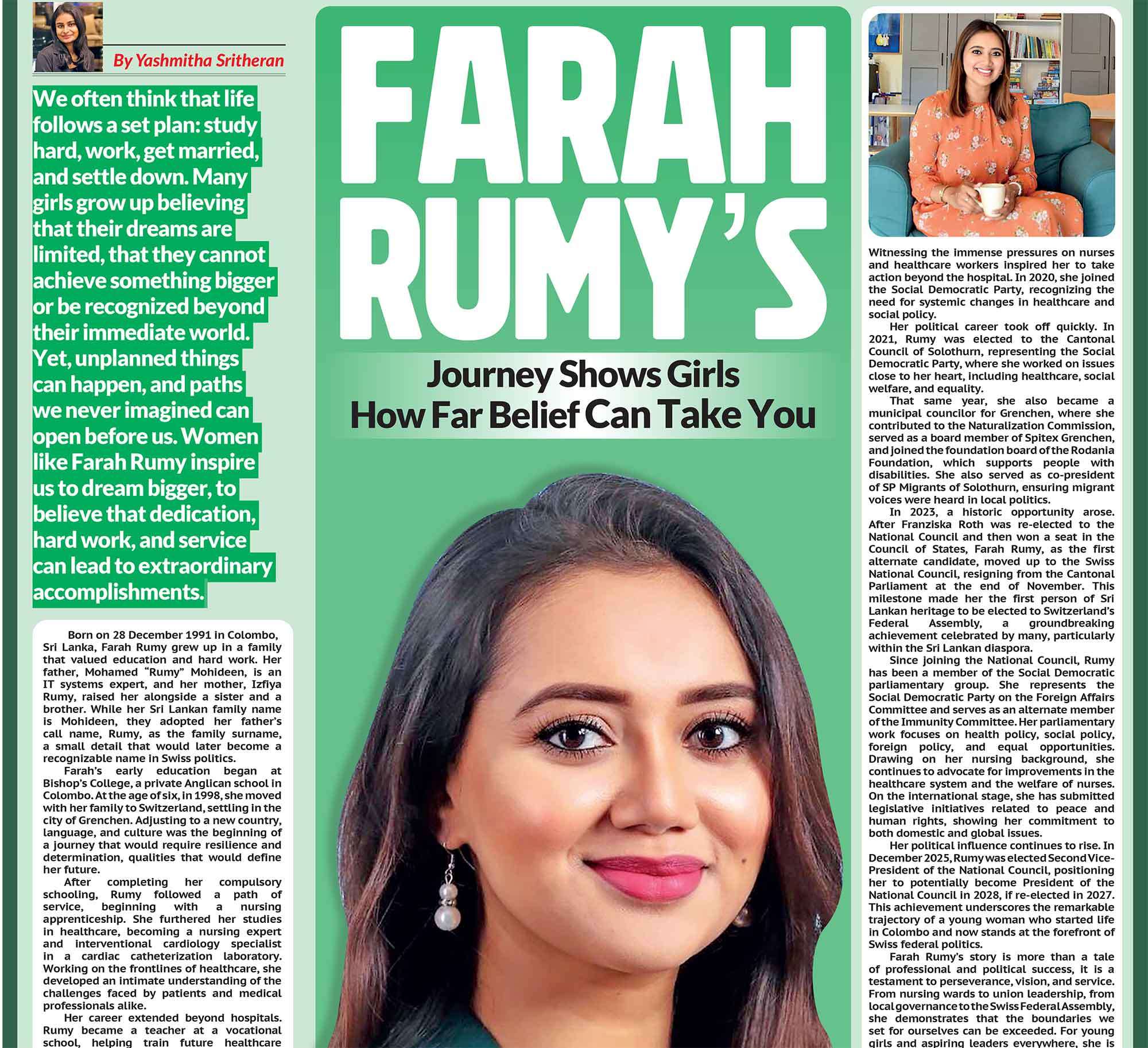 Farah Rumy’s Journey Shows Girls How Far Belief Can Take You