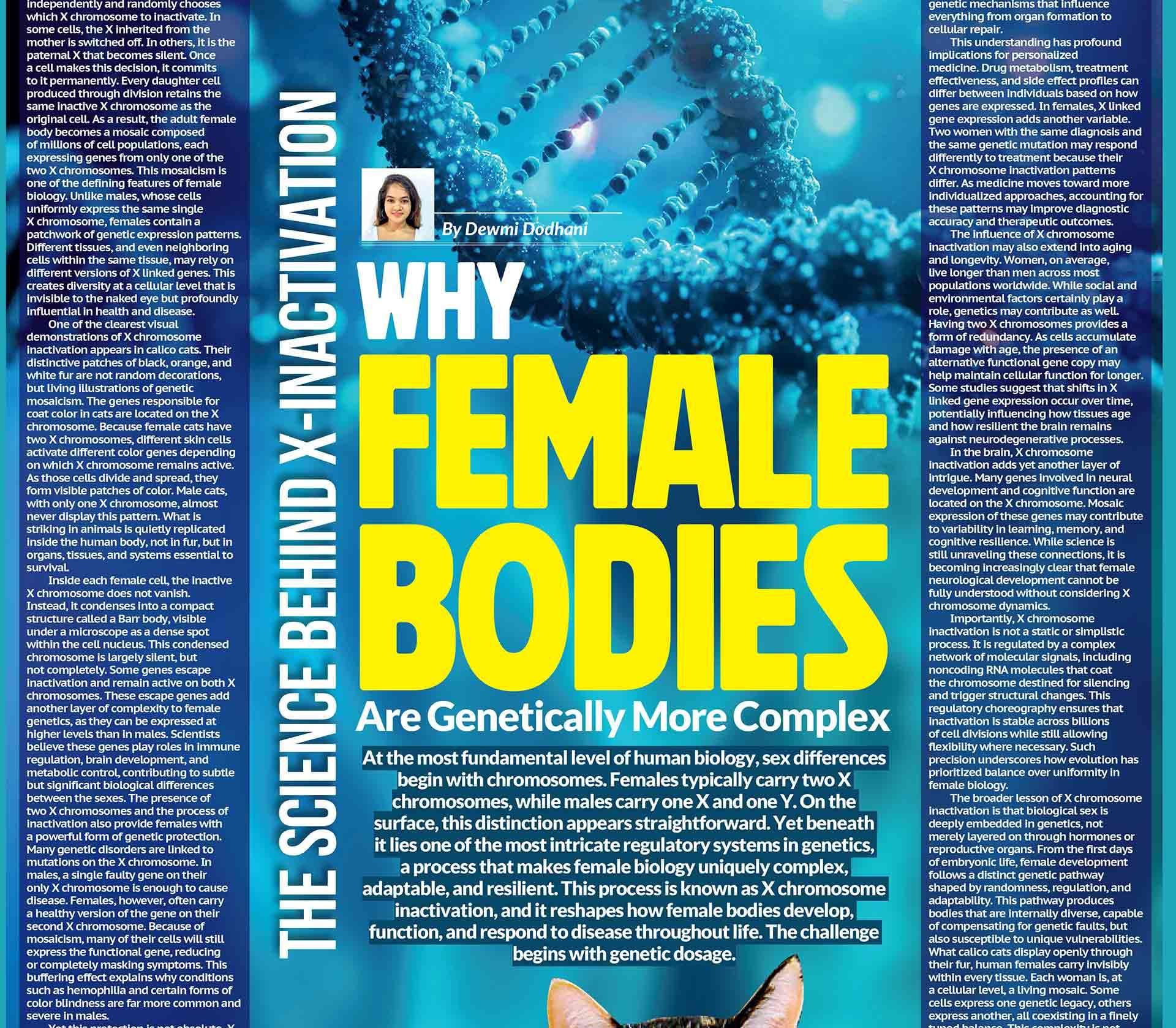 Why Female Bodies Are Genetically More Complex The Science Behind X-Inactivation
