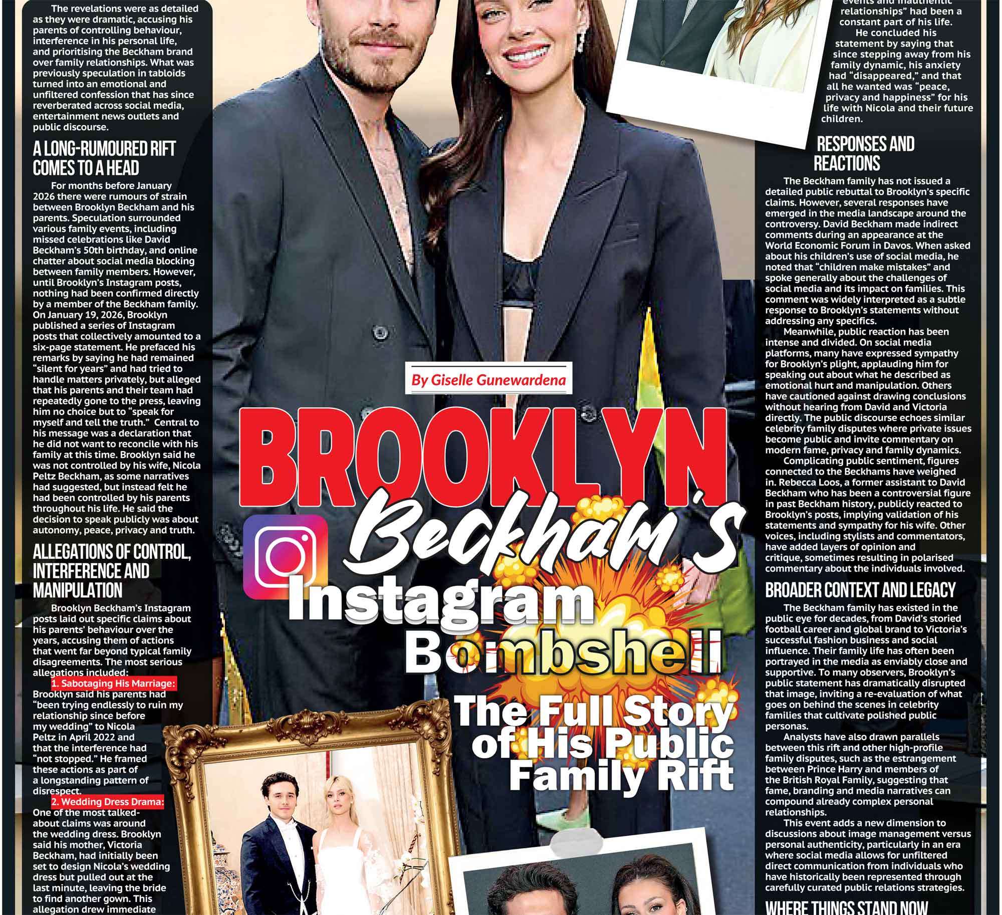 Brooklyn Beckham’s Instagram Bombshell: The Full Story of His Public Family Rift