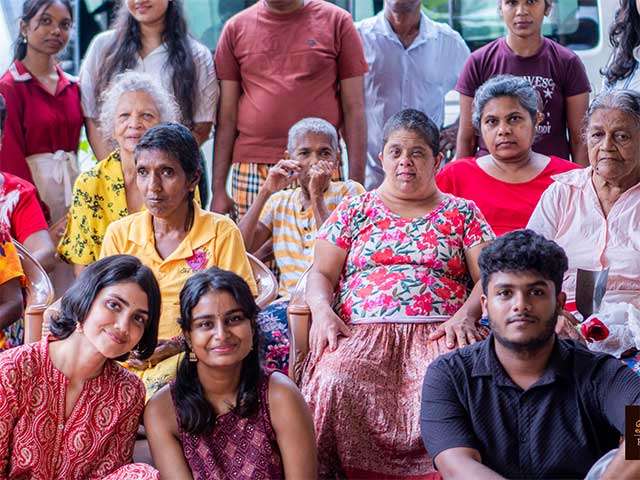 A Valentine’s Day at Sujatha Elders’ Home. Roses, Tea, and Heartfelt Moments