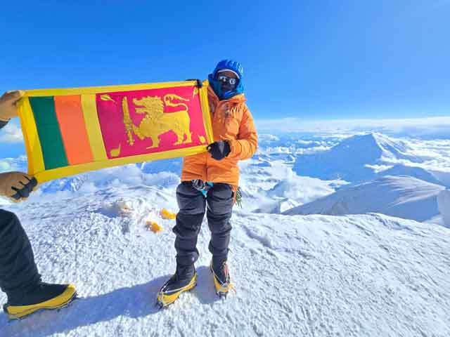 Johann Pieris on Reaching Mountain Denali