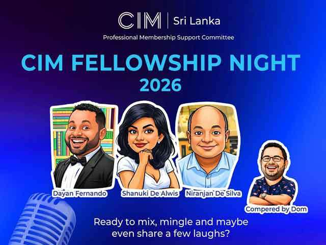 Unwind and Connect: CIM Sri Lanka Announces Members’ Fellowship Night 2026