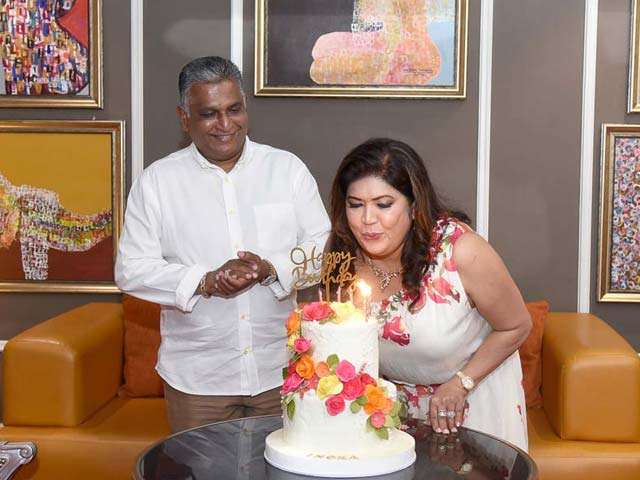 An Elegant Birthday Gathering for Inoka Wickremapala
