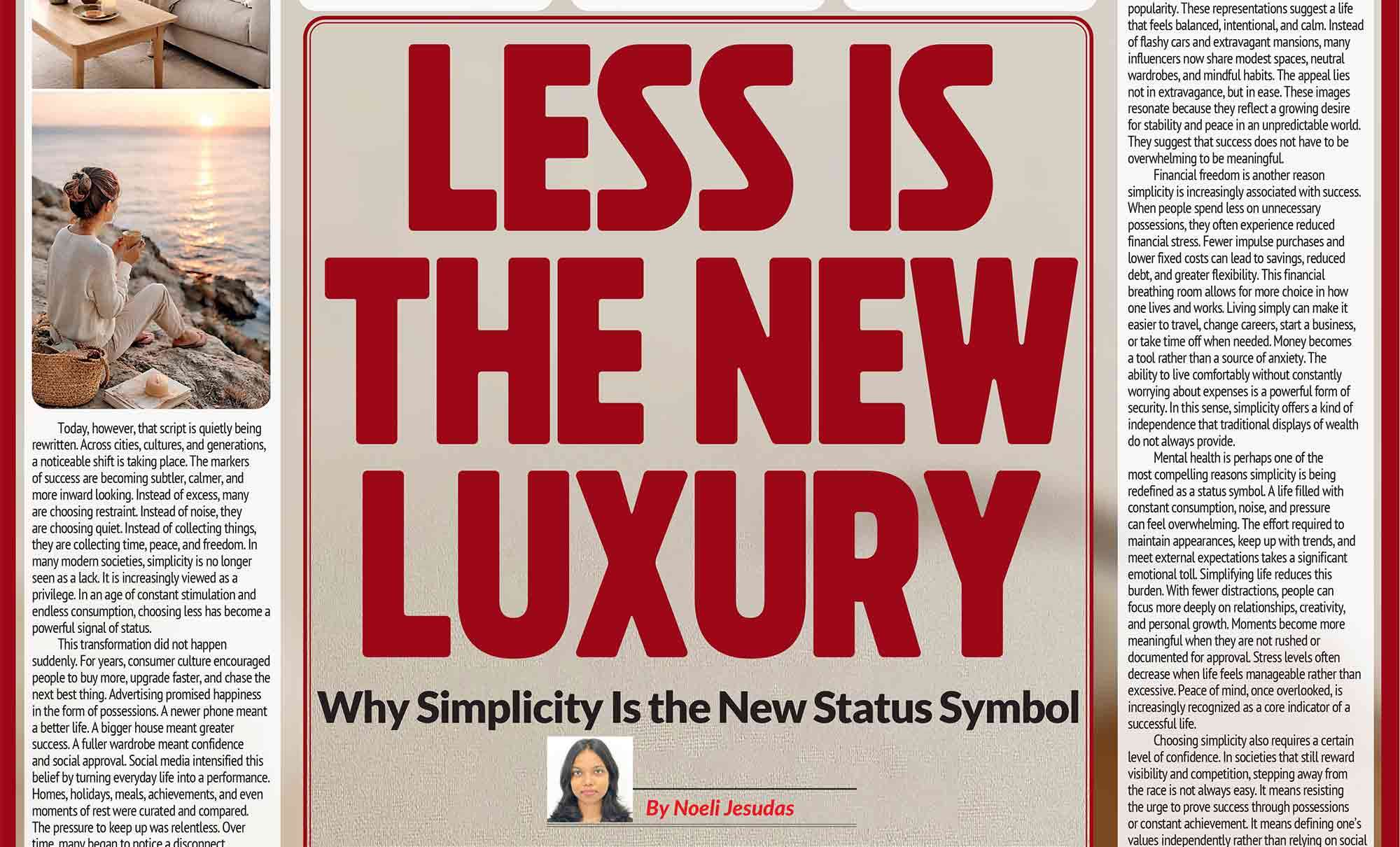 Less Is the New Luxury Why Simplicity Is the New Status Symbol