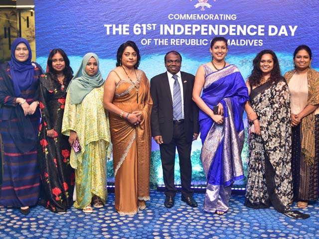 61st Independence Day of the Republic of Maldives Celebrated at Reception in Colombo