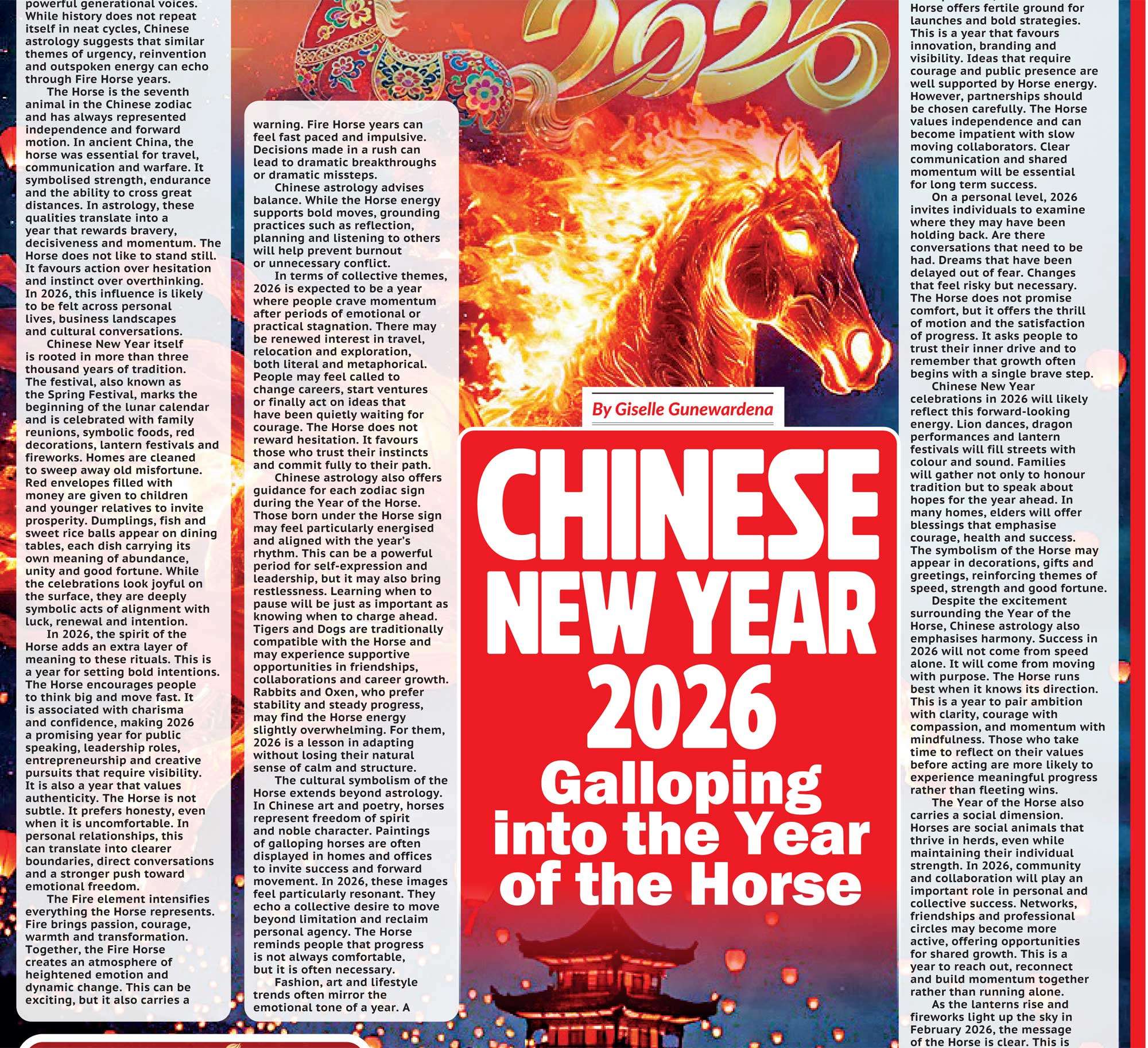 Chinese New Year 2026: Galloping into the Year of the Horse
