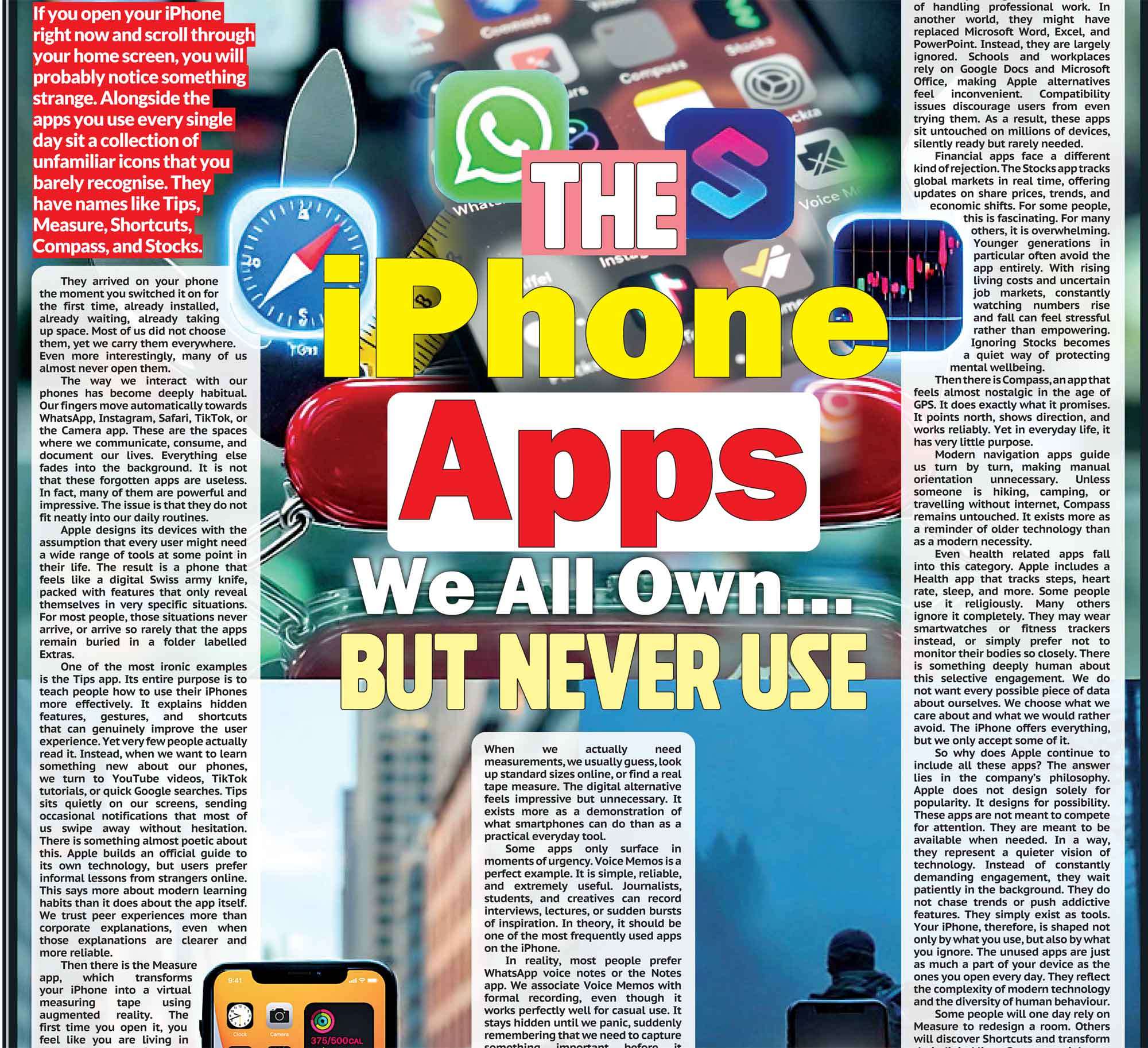 The iPhone Apps We All Own… But Never Use