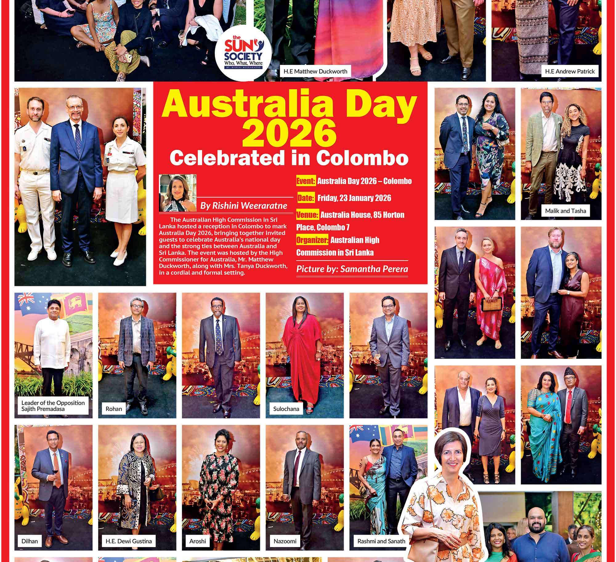 Australia Day 2026 Celebrated in Colombo