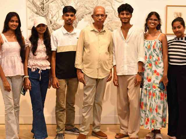 Karunasiri Wijesinghe’s ‘Interstices’ (අතර තුර) Opens at Barefoot Gallery