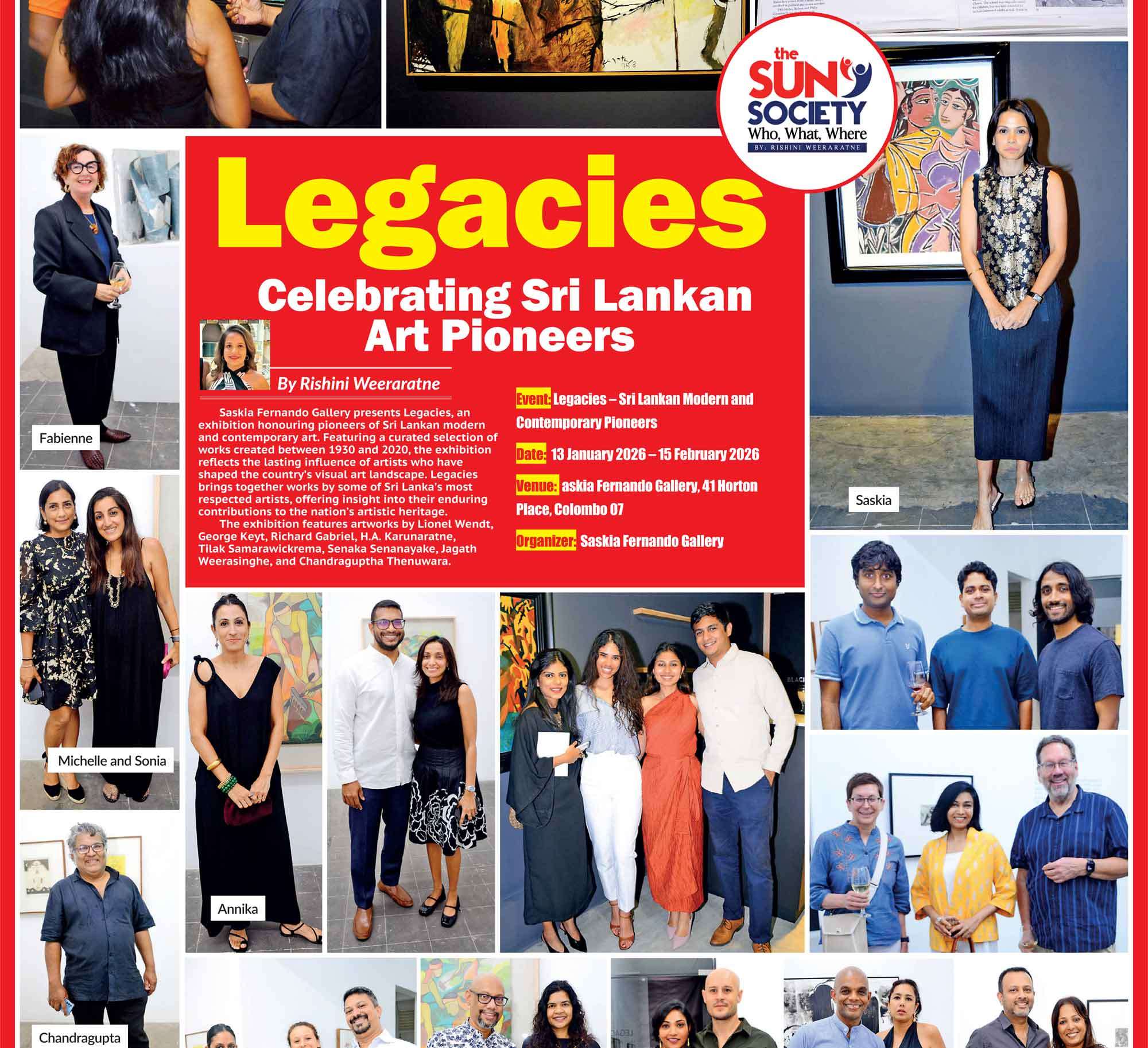 Legacies: Celebrating Sri Lankan Art Pioneers
