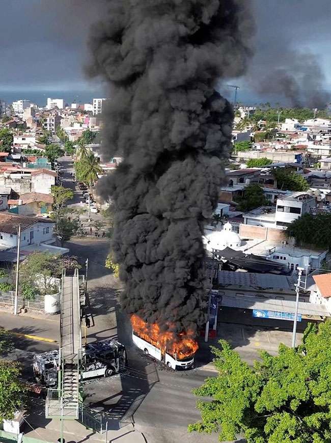 Violence Erupts Across Mexico After Death of Drug Lord ‘El Mencho’