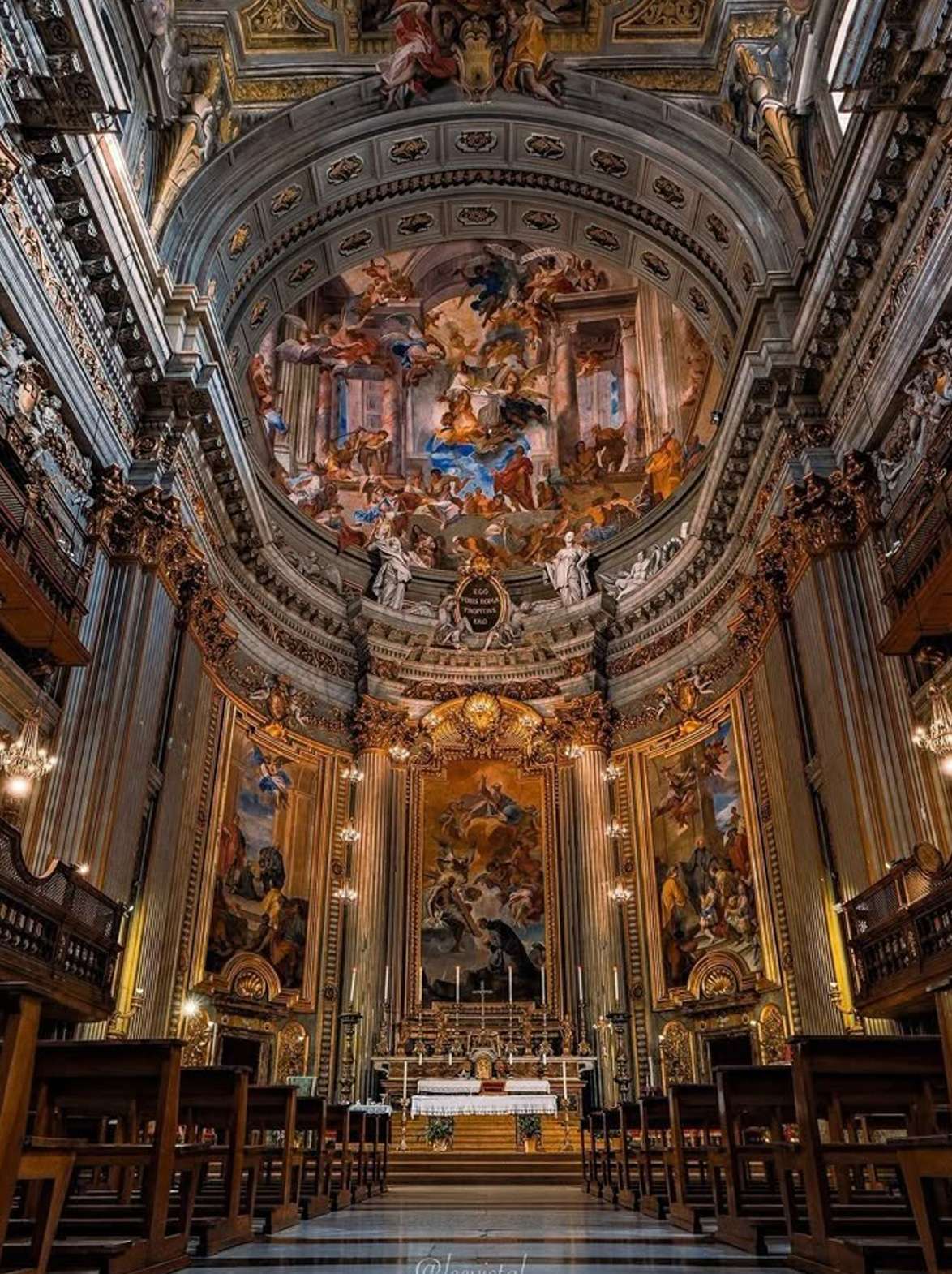 Where Illusion Meets Faith: The Story Behind Rome’s Sant’Ignazio